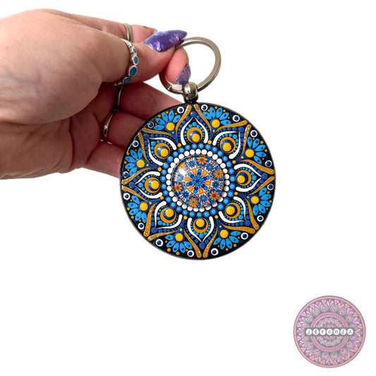 Mandala Purse Pendant 3”