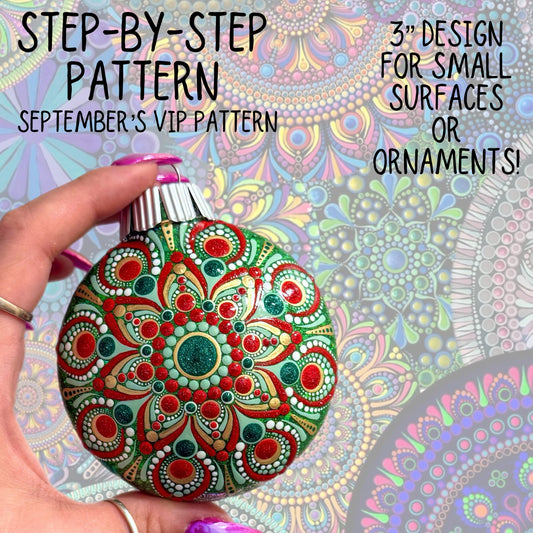 3 inch Mandala Pattern