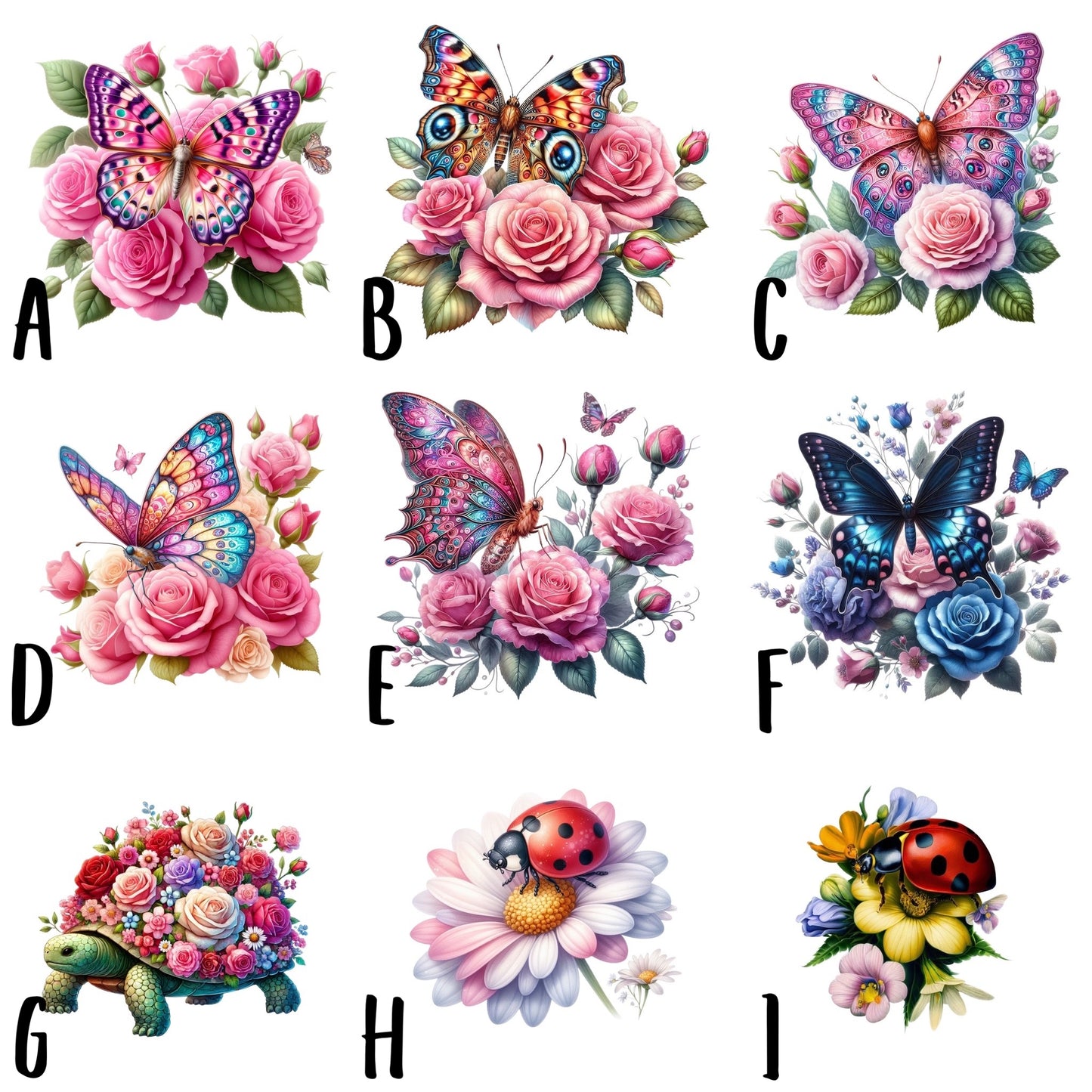 APRIL UVDTF decals