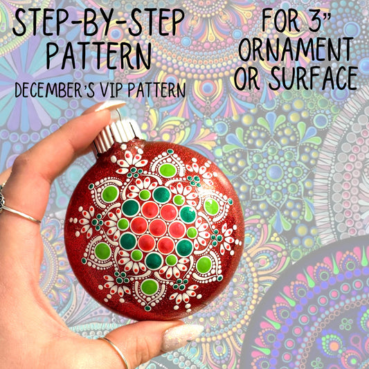 3 inch Mandala Pattern