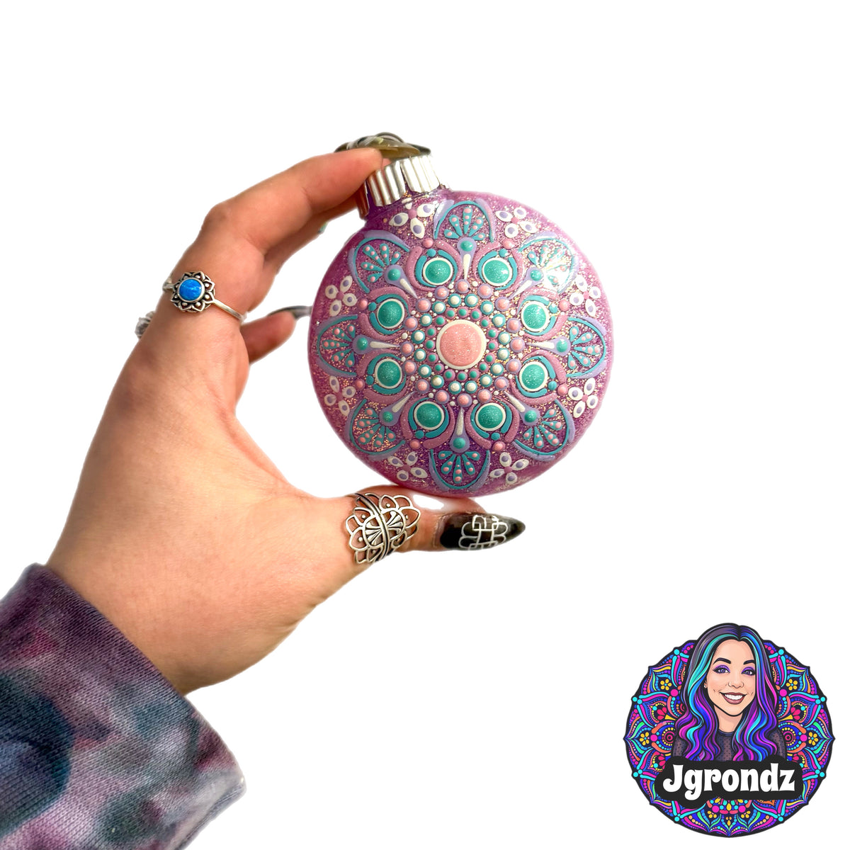 3” Mandala Ornament