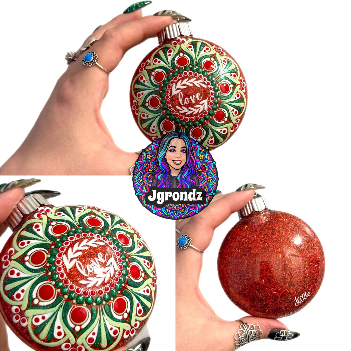 3” Mandala Ornament