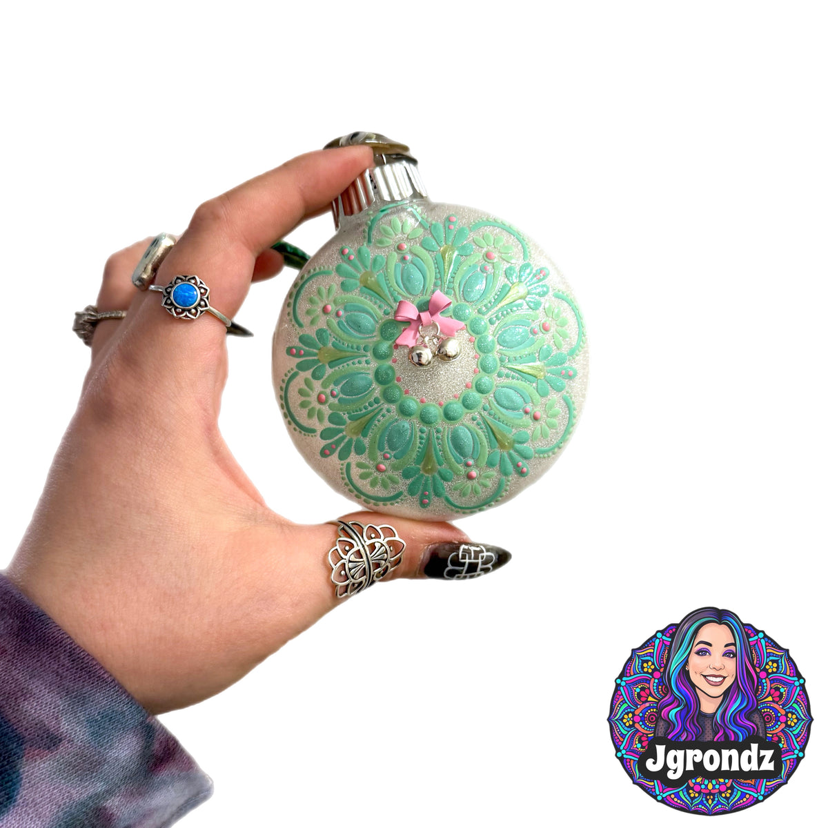 3” Wreath Mandala Ornament