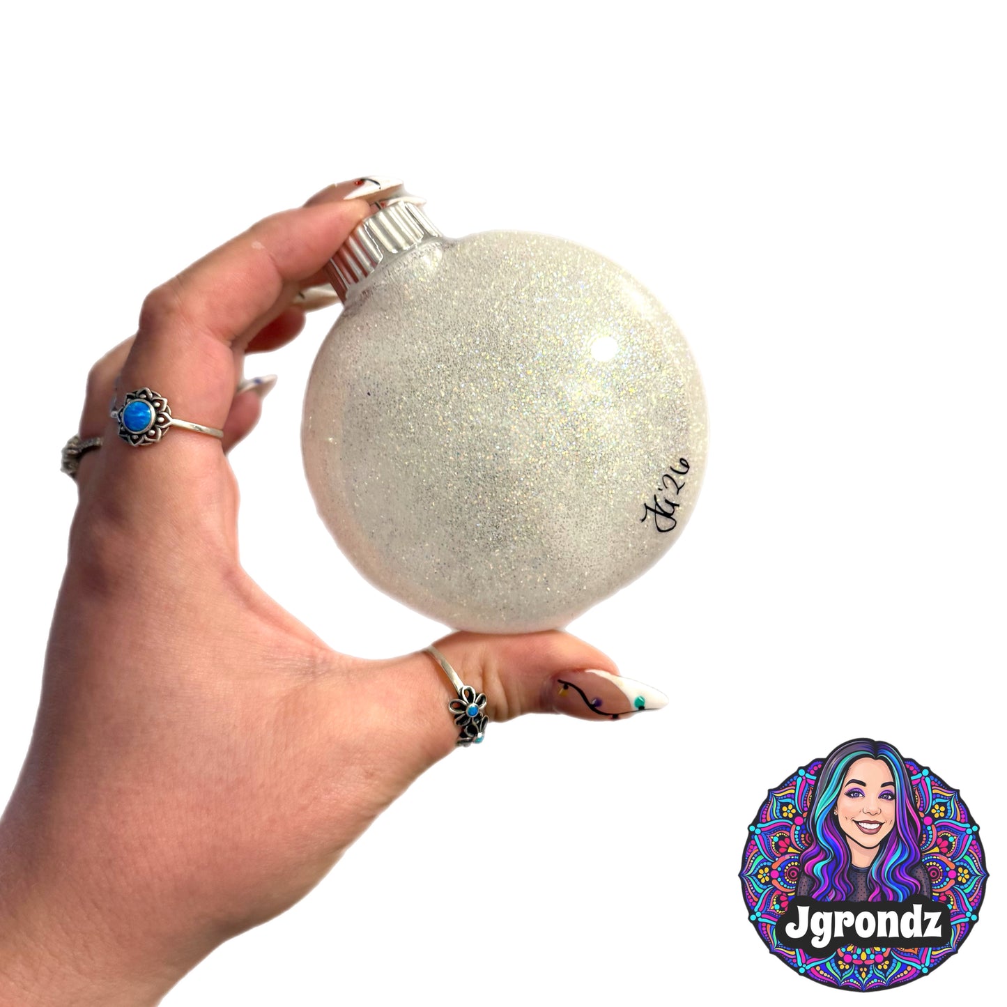 3” Halloween Mandala Ornament