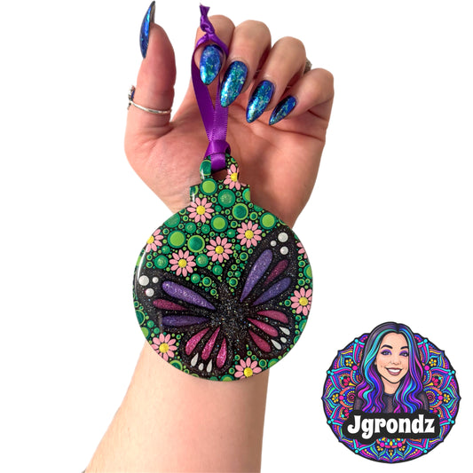 Butterfly 4” Wood Ornament