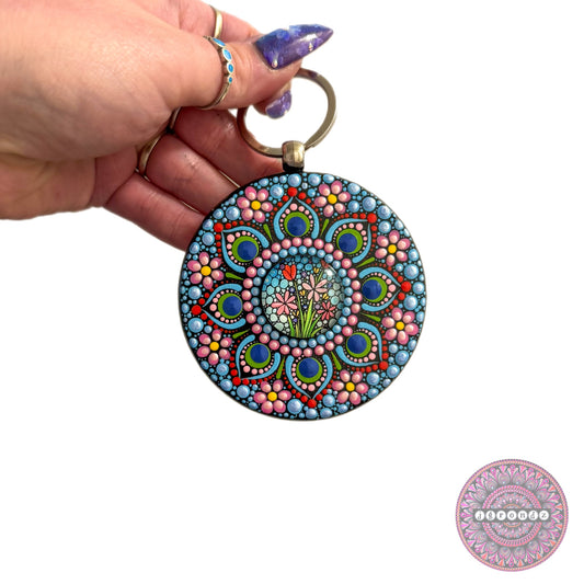 Mandala Purse Pendant 3”
