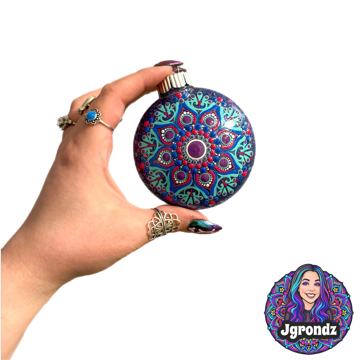 3” Mandala Ornament
