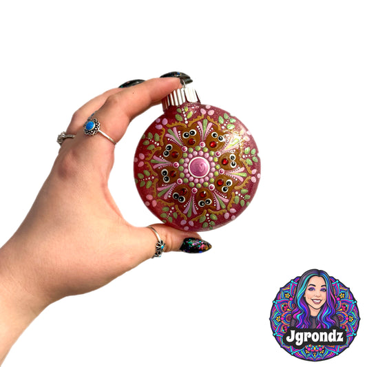 3” Reindeer Mandala Ornament