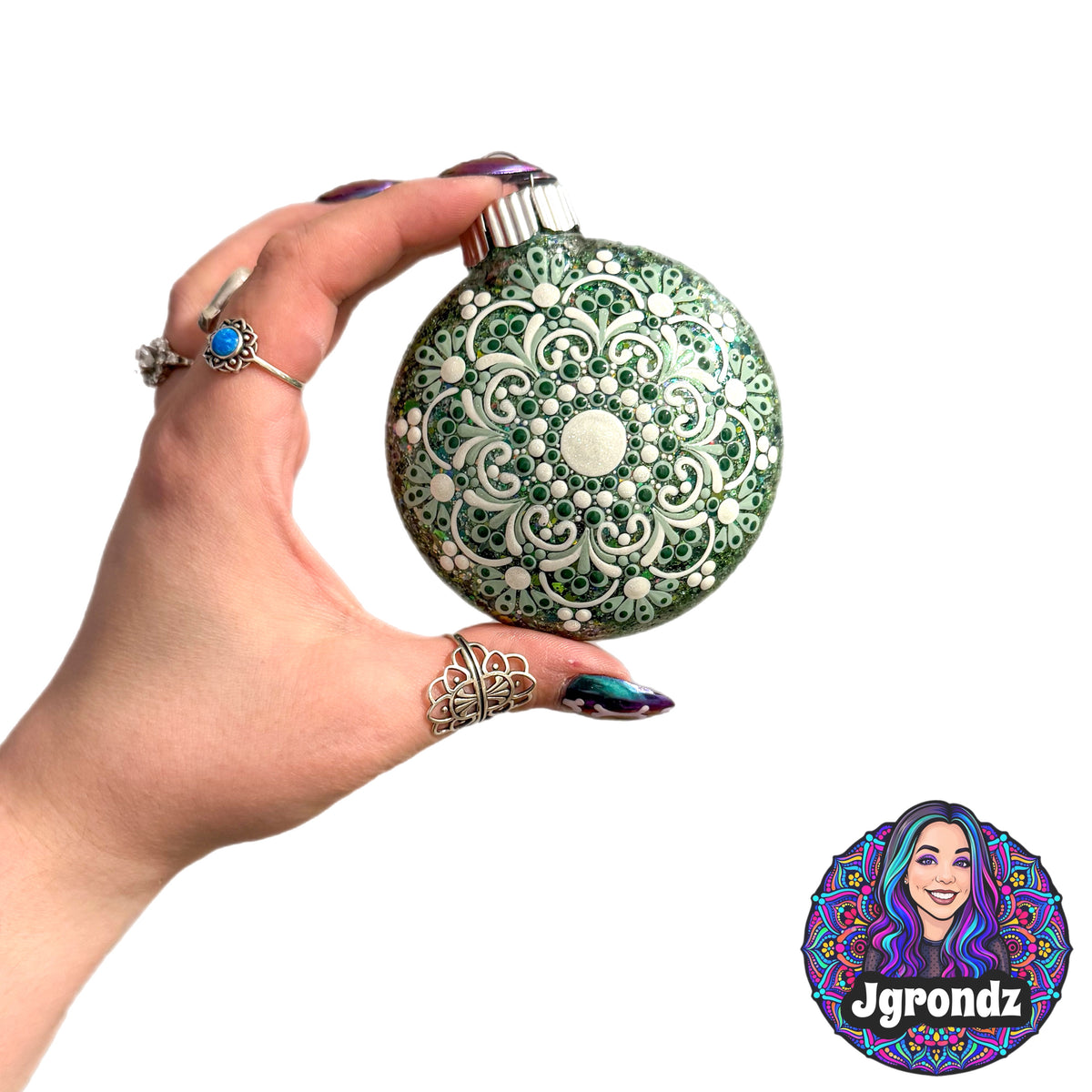 3” Mandala Ornament
