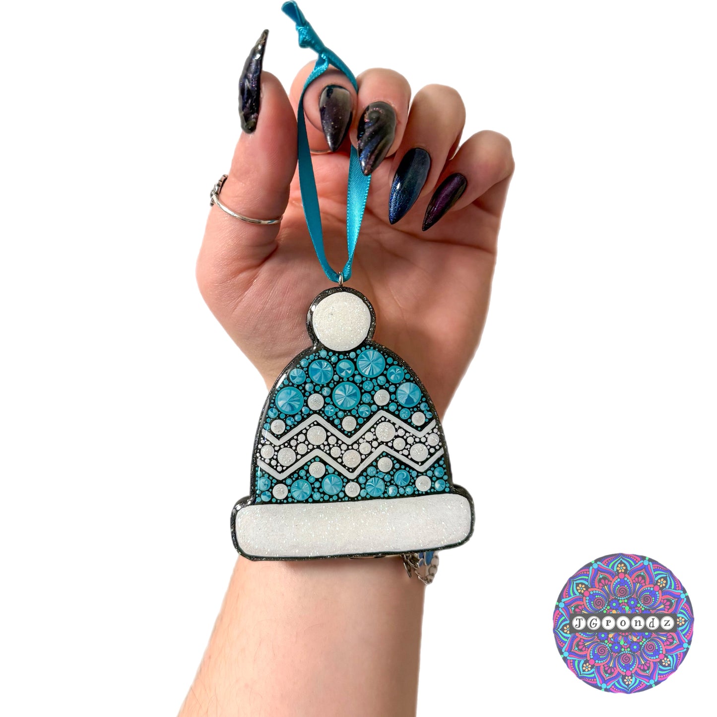 Winter Hat 3” Wood Ornament