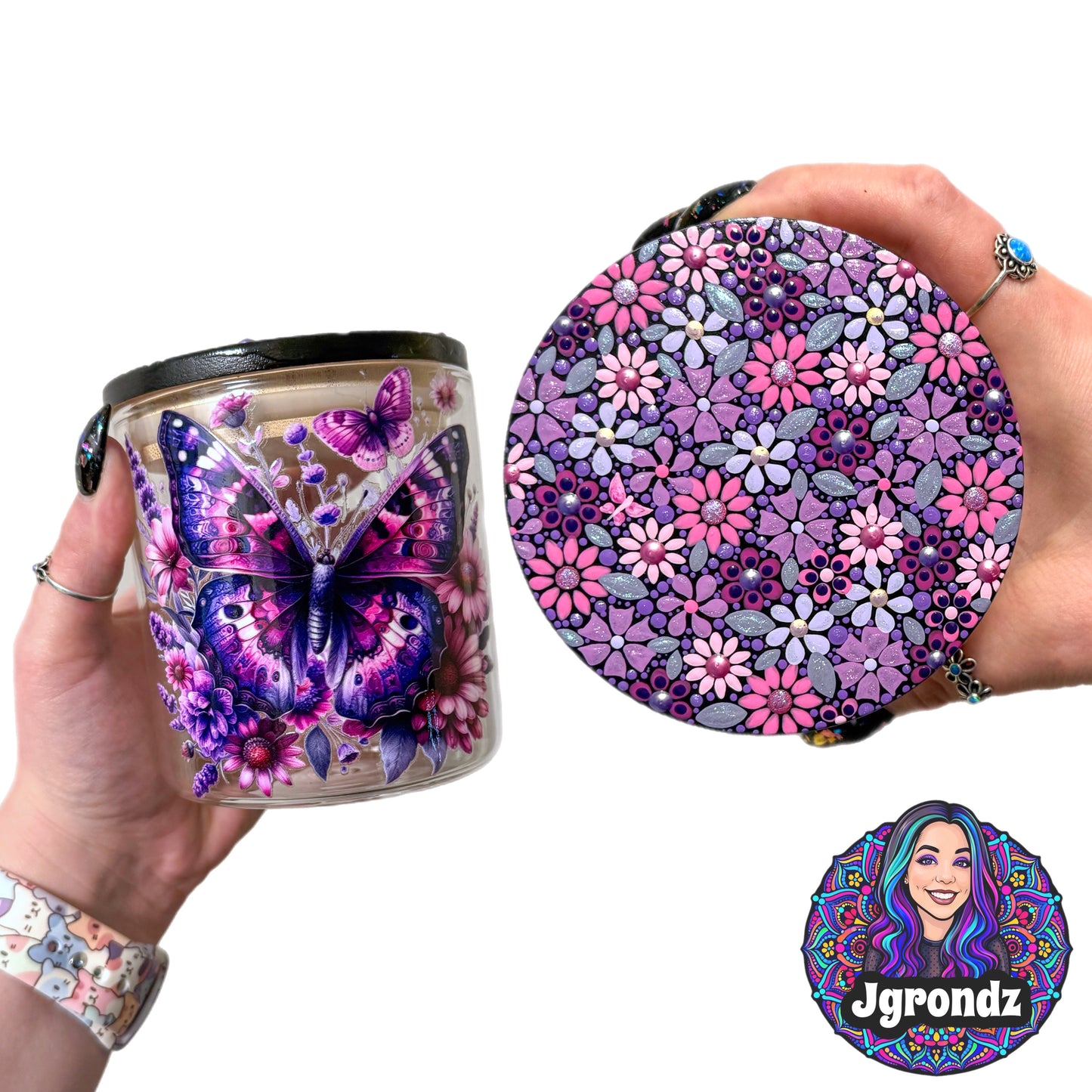 Mandala Stash Jar