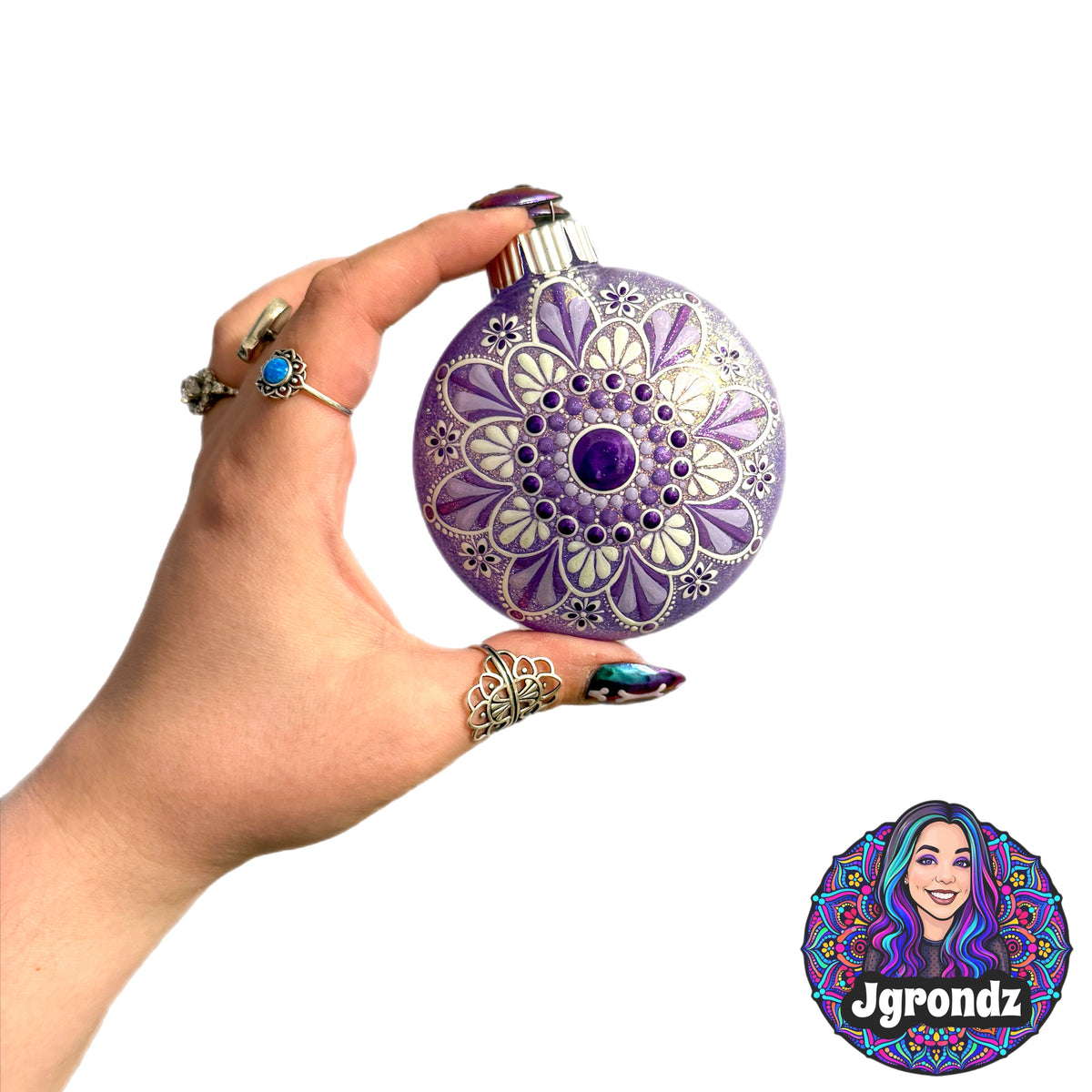 3” Mandala Ornament