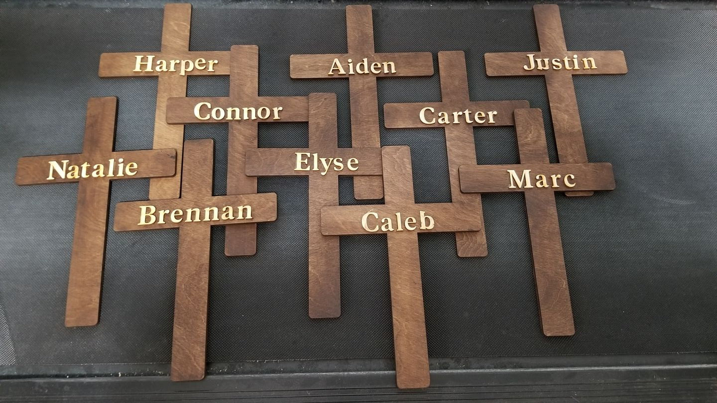 Unfinished Wood Cross Shape - Easter - Christian - Craft - up to 46" DIY