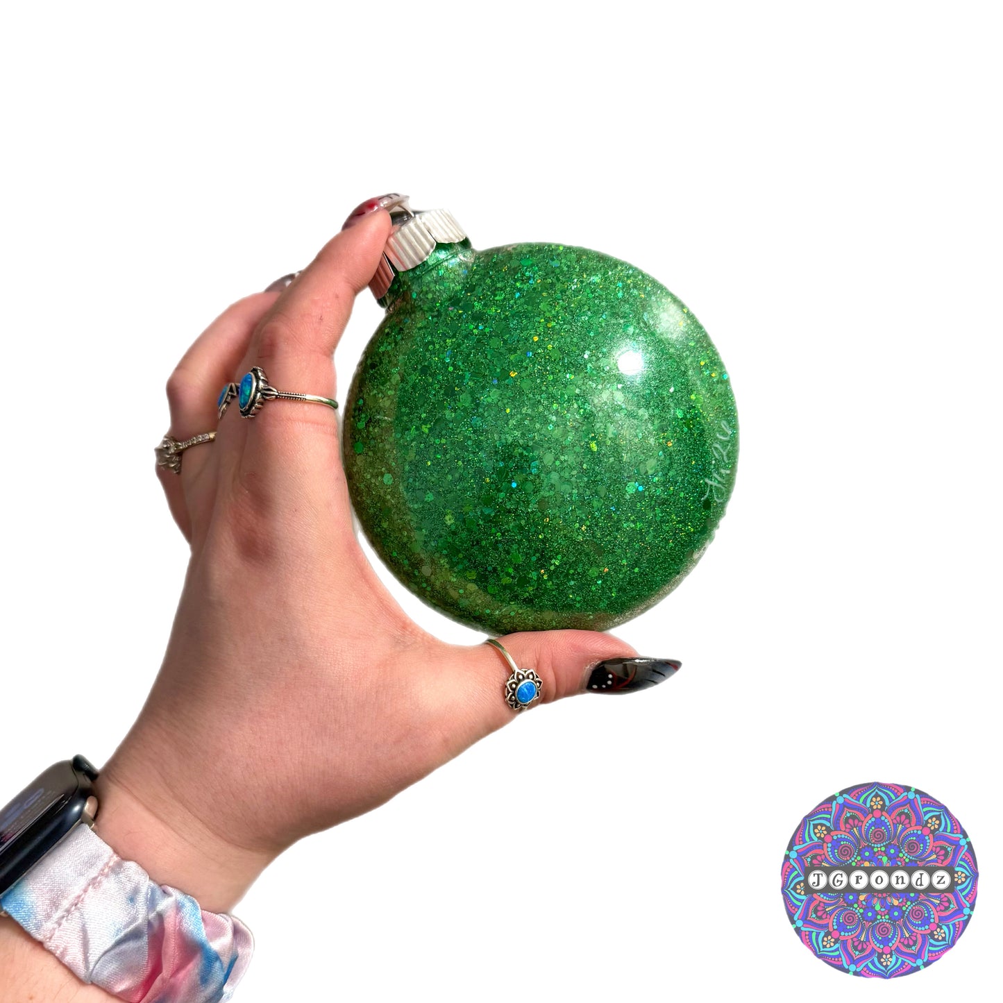 4” Ladybug Mandala Ornament