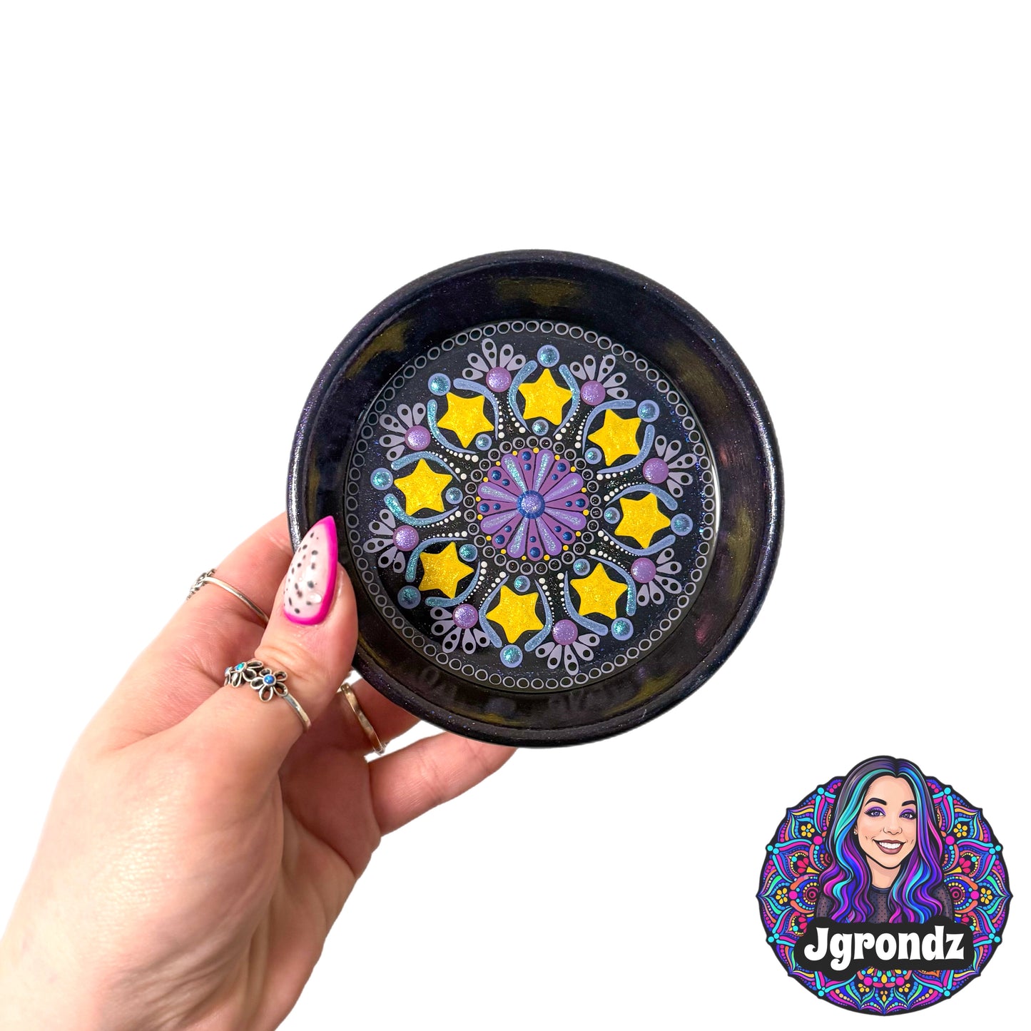 4” Mandala Trinket/Jewelry Dish