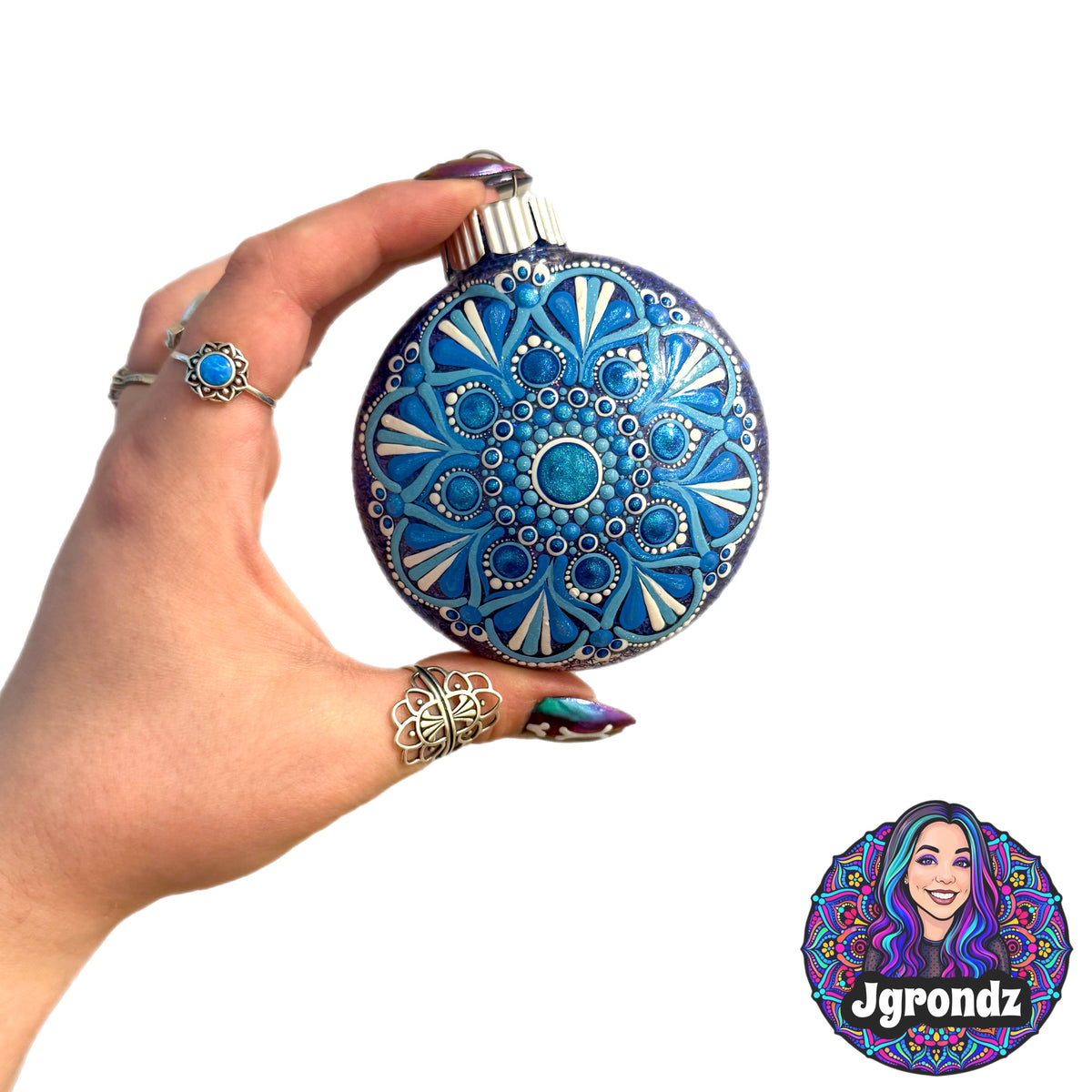 3” Mandala Ornament