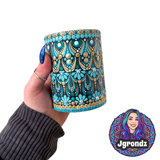 Mandala Pen Cup