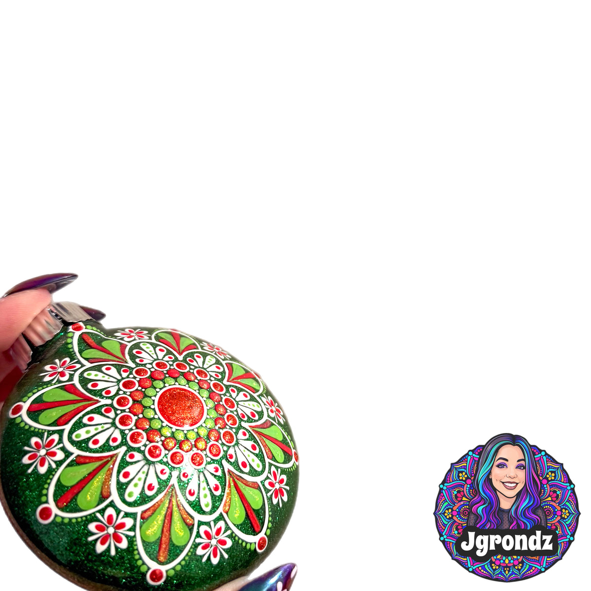 3” Mandala Ornament