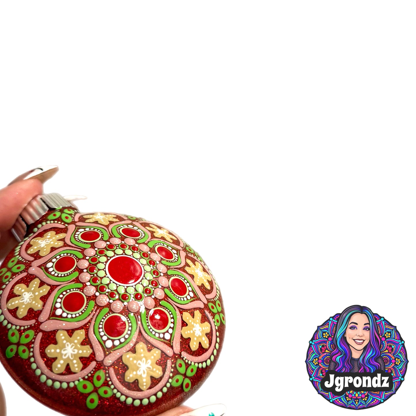 3” Cookie Mandala Ornament