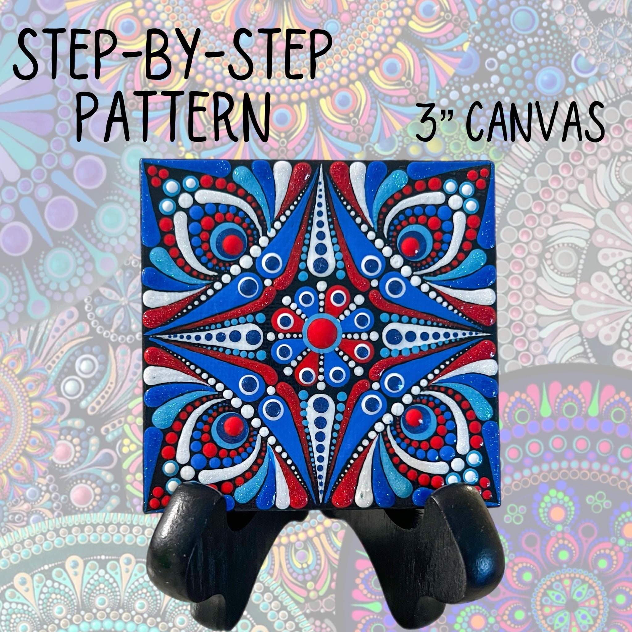 Pattern 3x34 3x3 Mandala Pattern – Jgrondz Dot Art