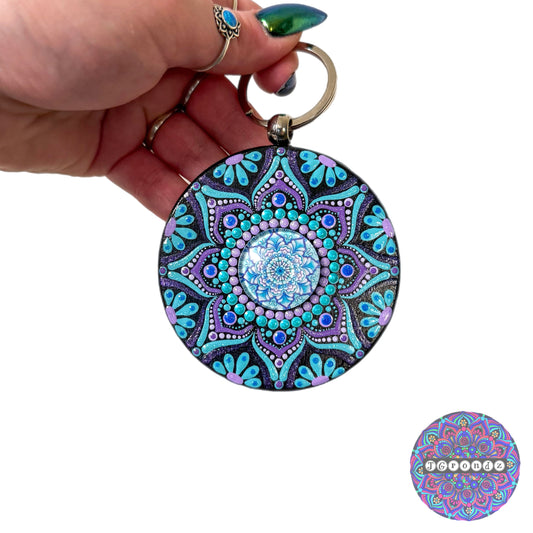 Mandala Purse Pendant 3”