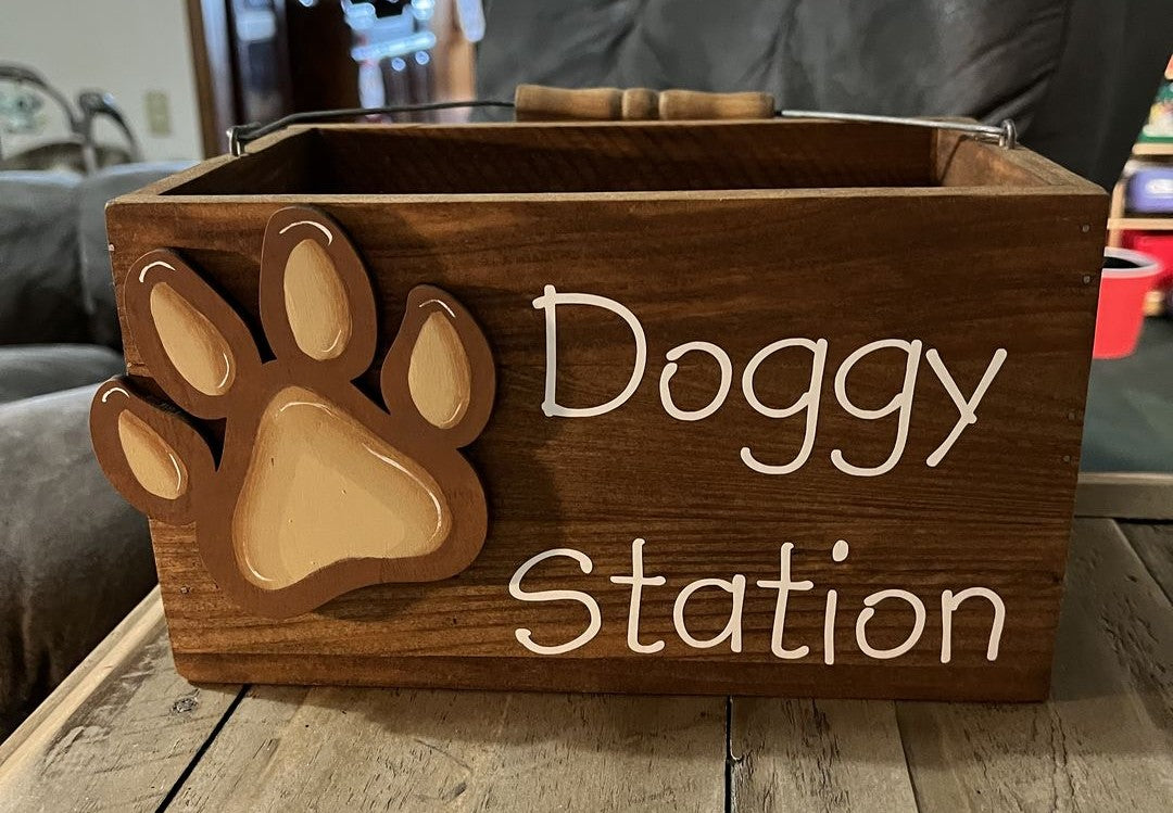 Unfinished Wood Dog Paw Shape - Animal - Pet - Craft - up to 46" DIY