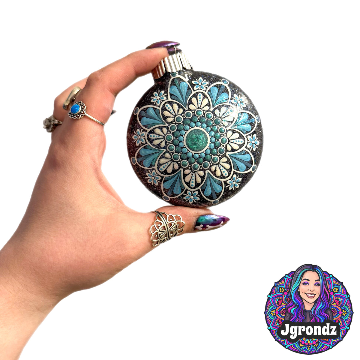 3” Mandala Ornament