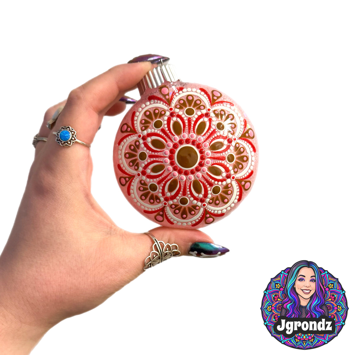 3” Mandala Ornament