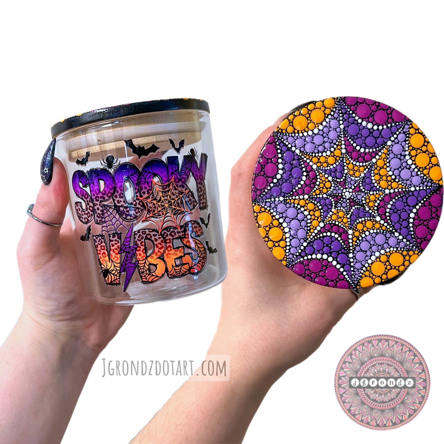 Mandala Stash Jar