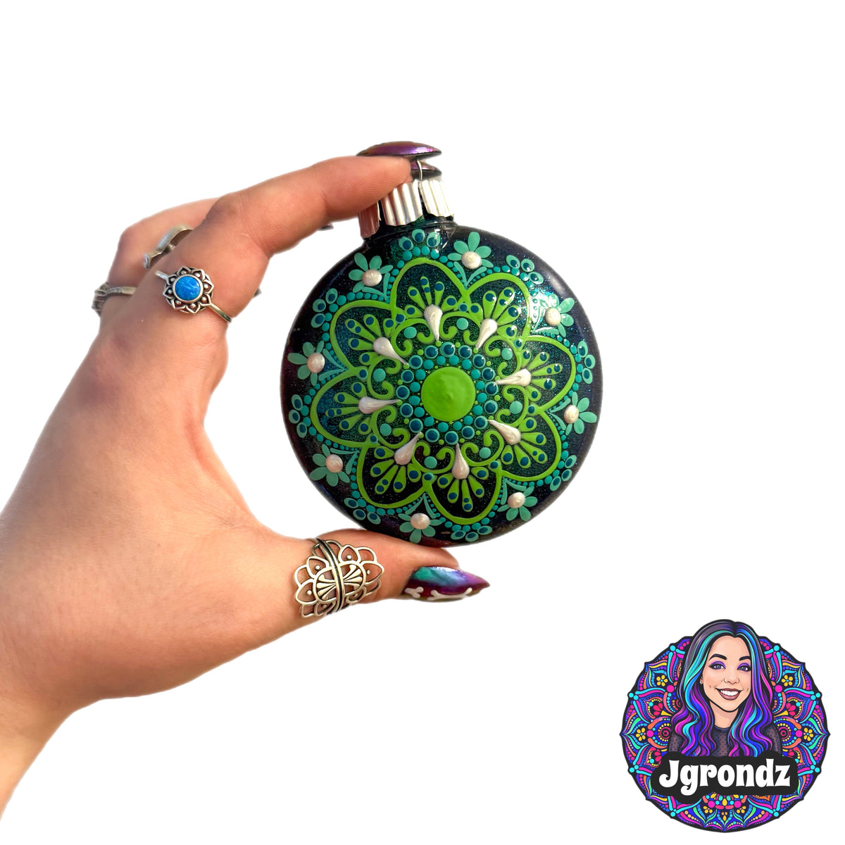 3” Mandala Ornament