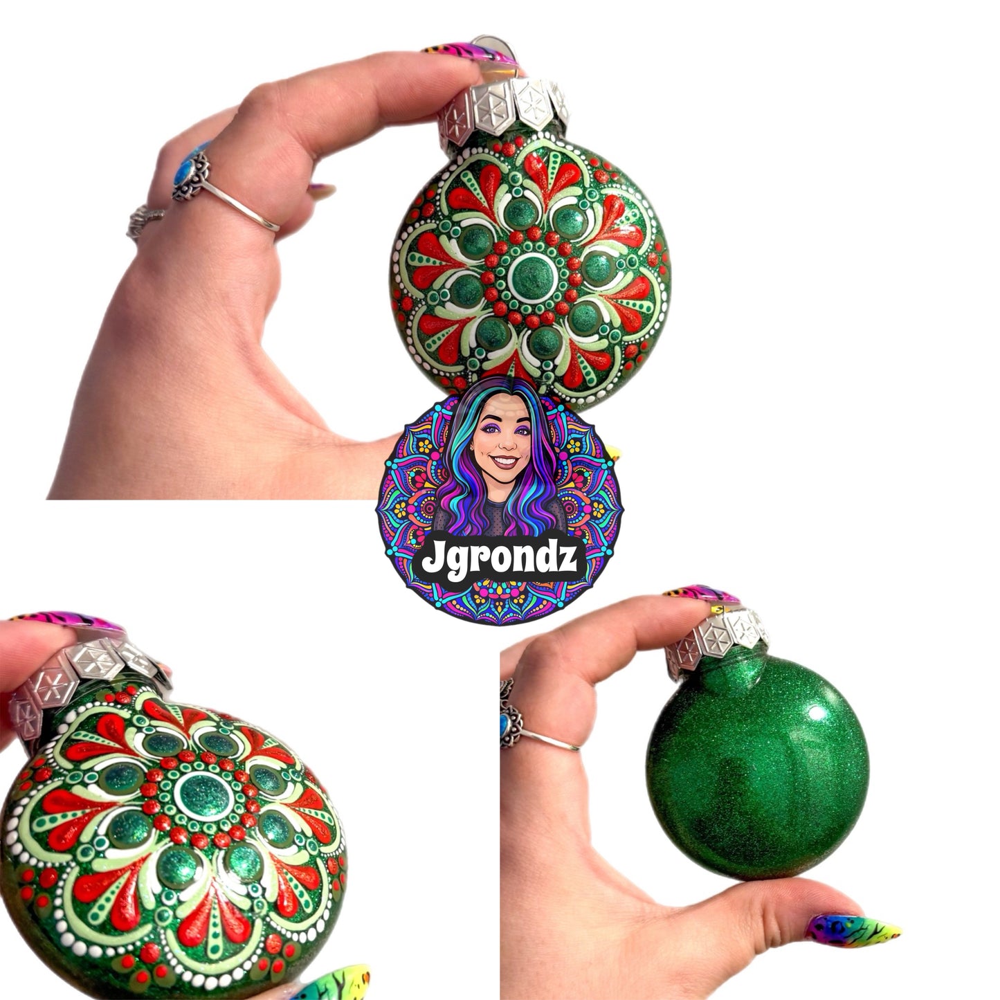 Mini Mandala Ornament