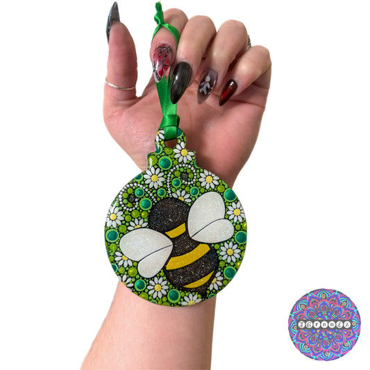 Bee 4” Wood Ornament