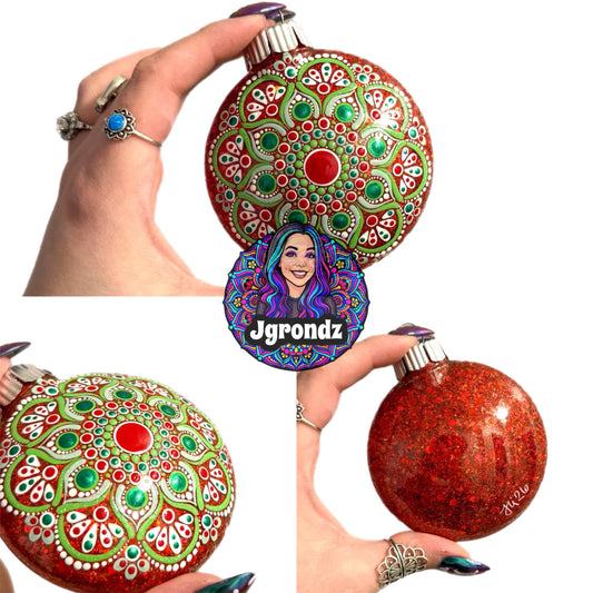 3” Mandala Ornament