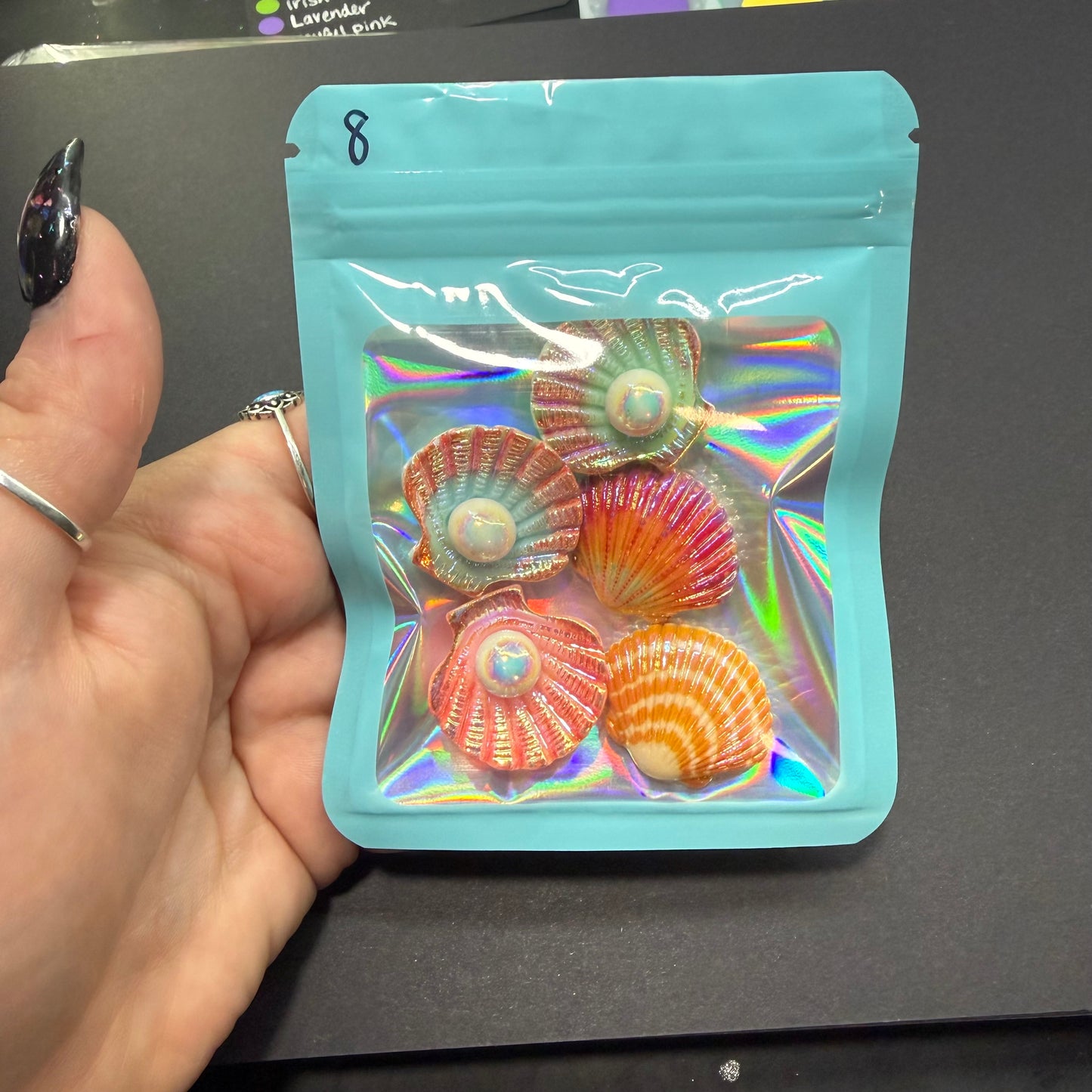 Seashells for July’s project
