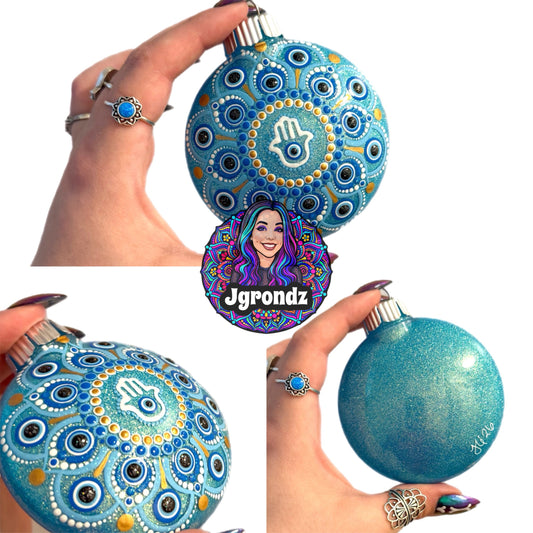 3” 🧿 🪬 Mandala Ornament