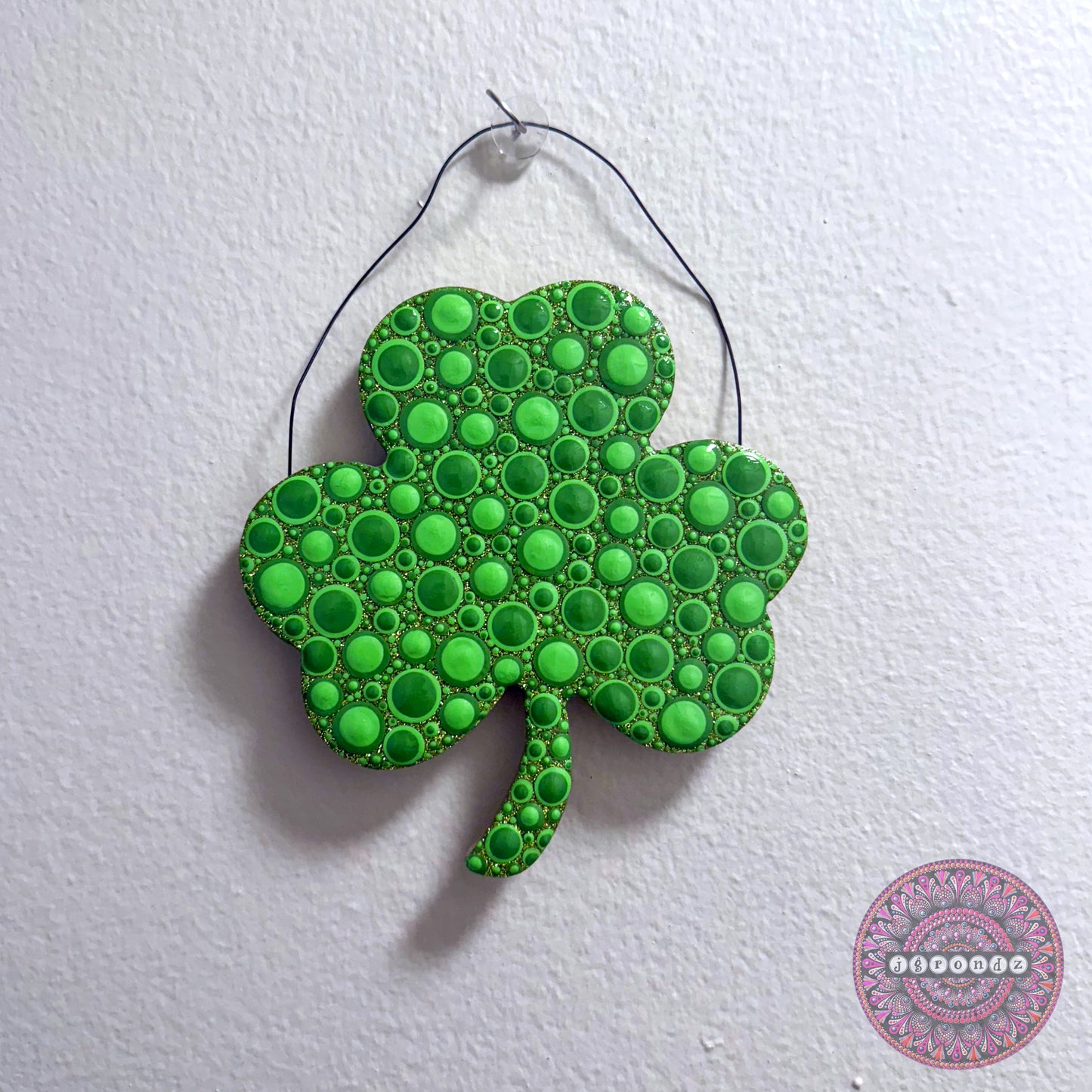 Shamrock Dotted Wall/Door Hanger