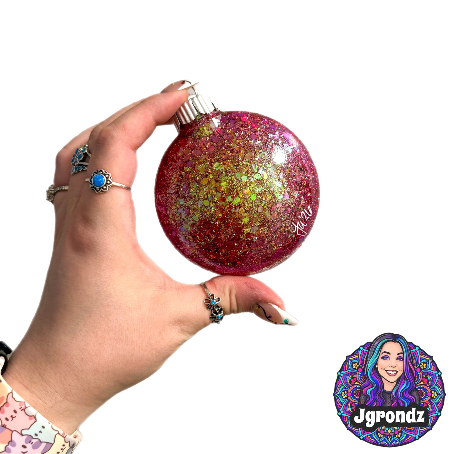 3” Melting Snowman Mandala Ornament (Copy)