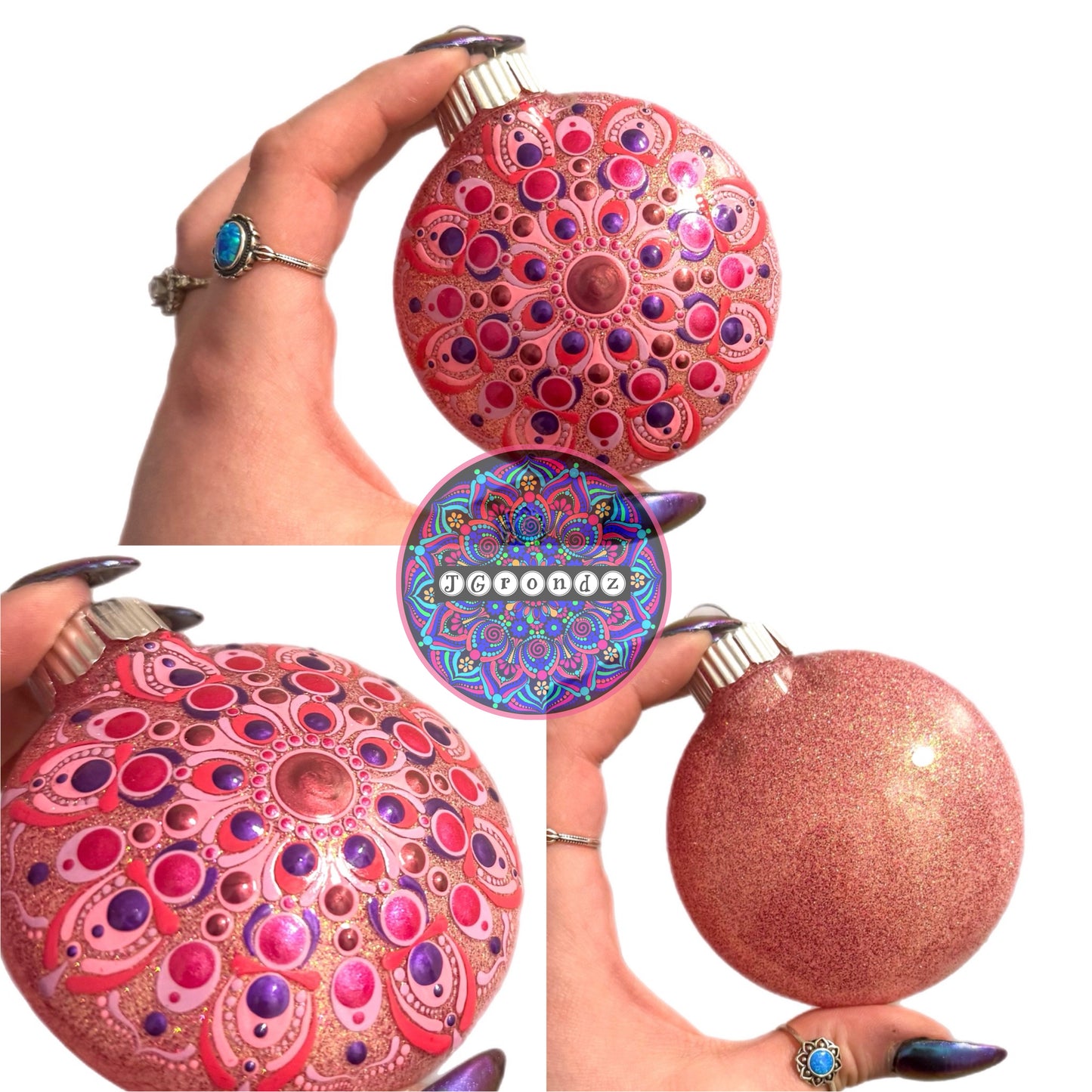 3” Mandala Ornament