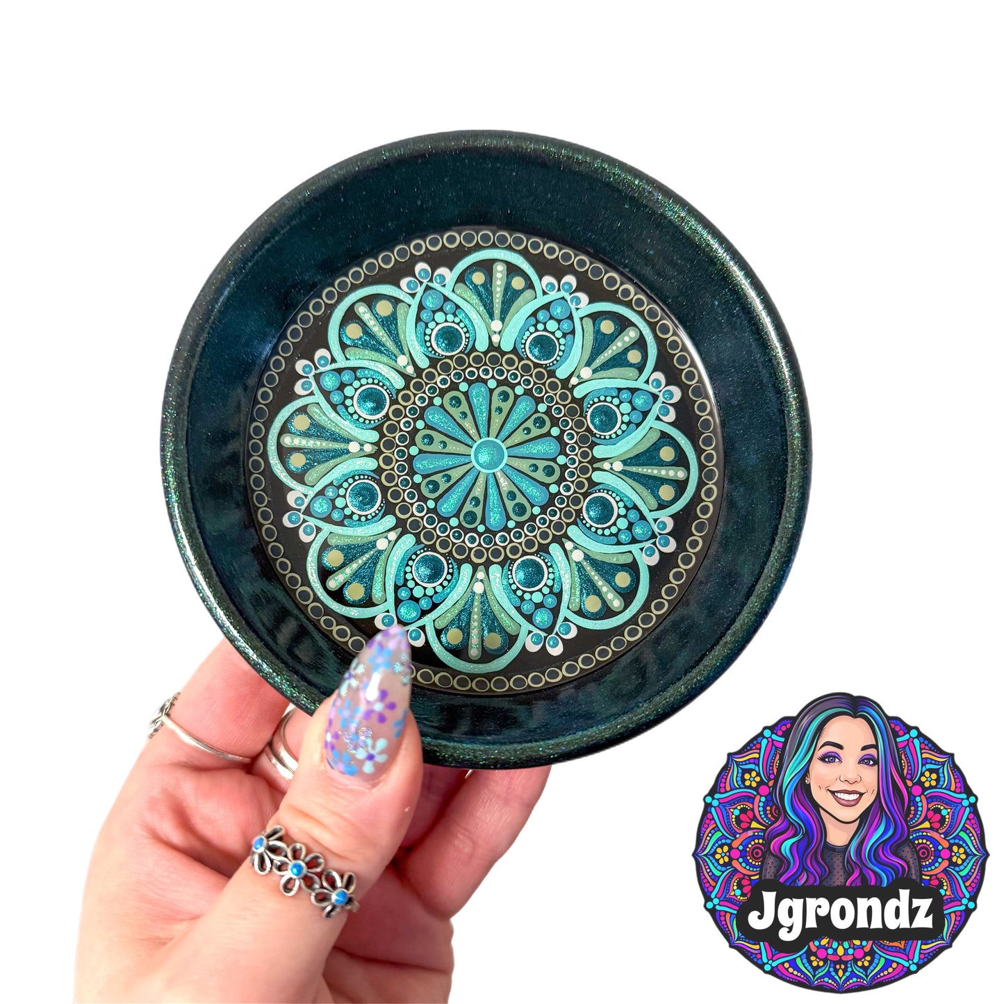 4” Mandala Trinket/Jewelry Dish