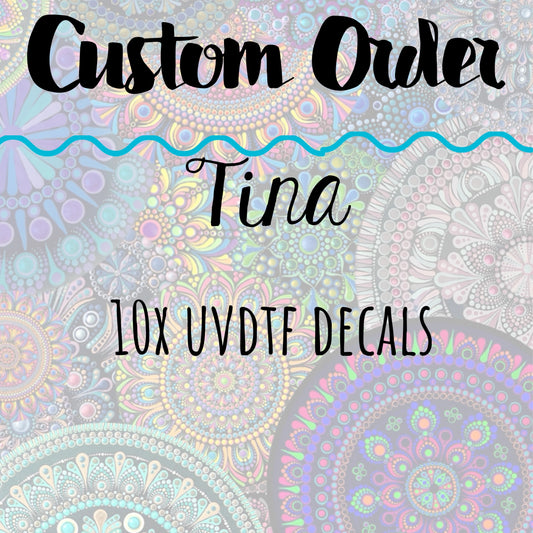 Custom Listing for Tina