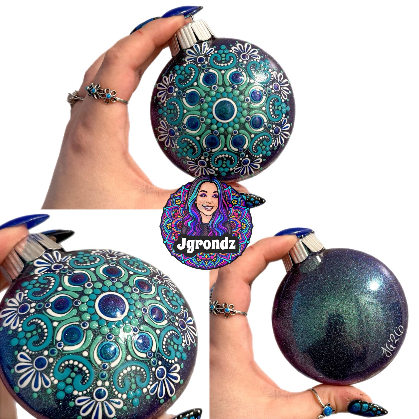 3” Mandala Ornament