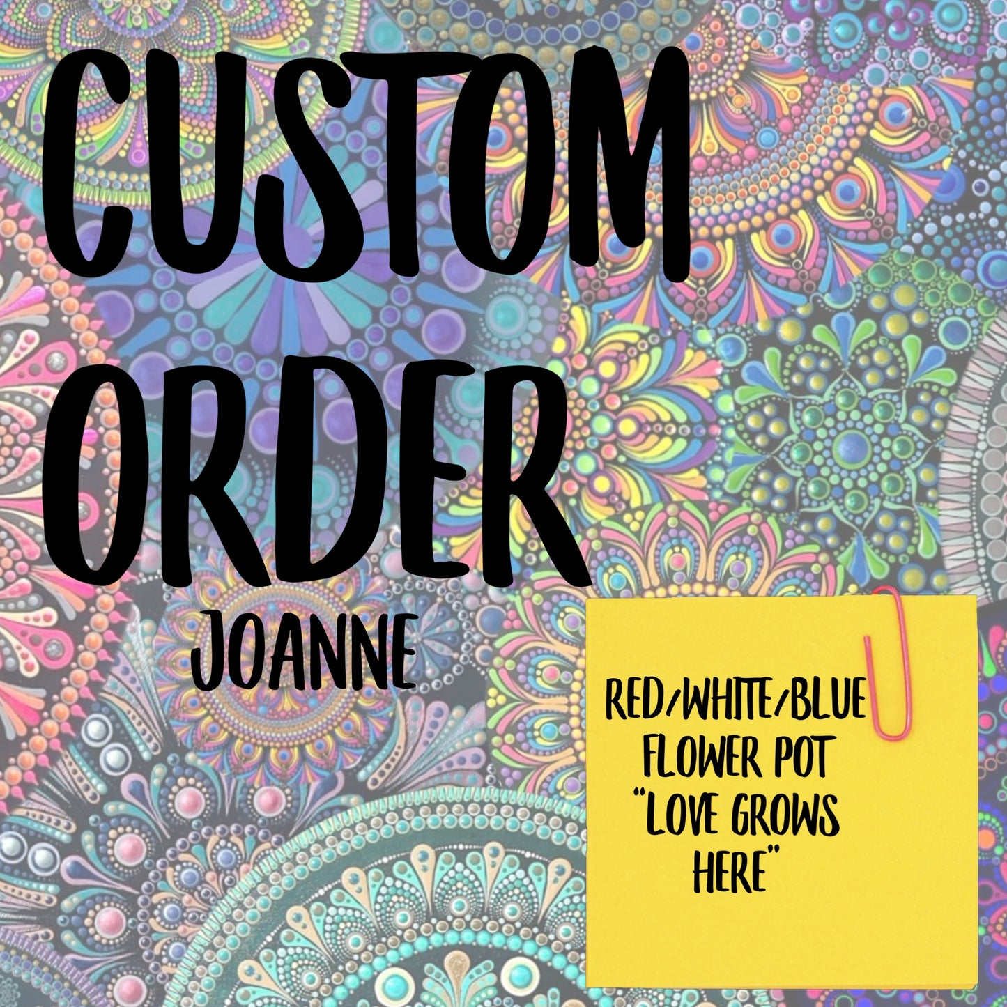 Custom Listing for Joanne