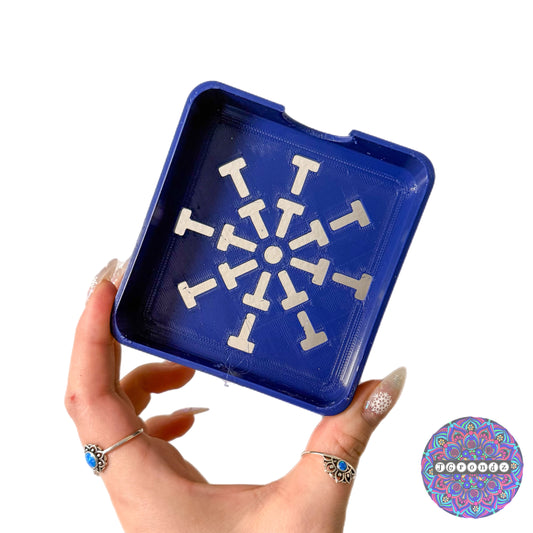 4” Flex SQAURE Ornament Guideline Gage