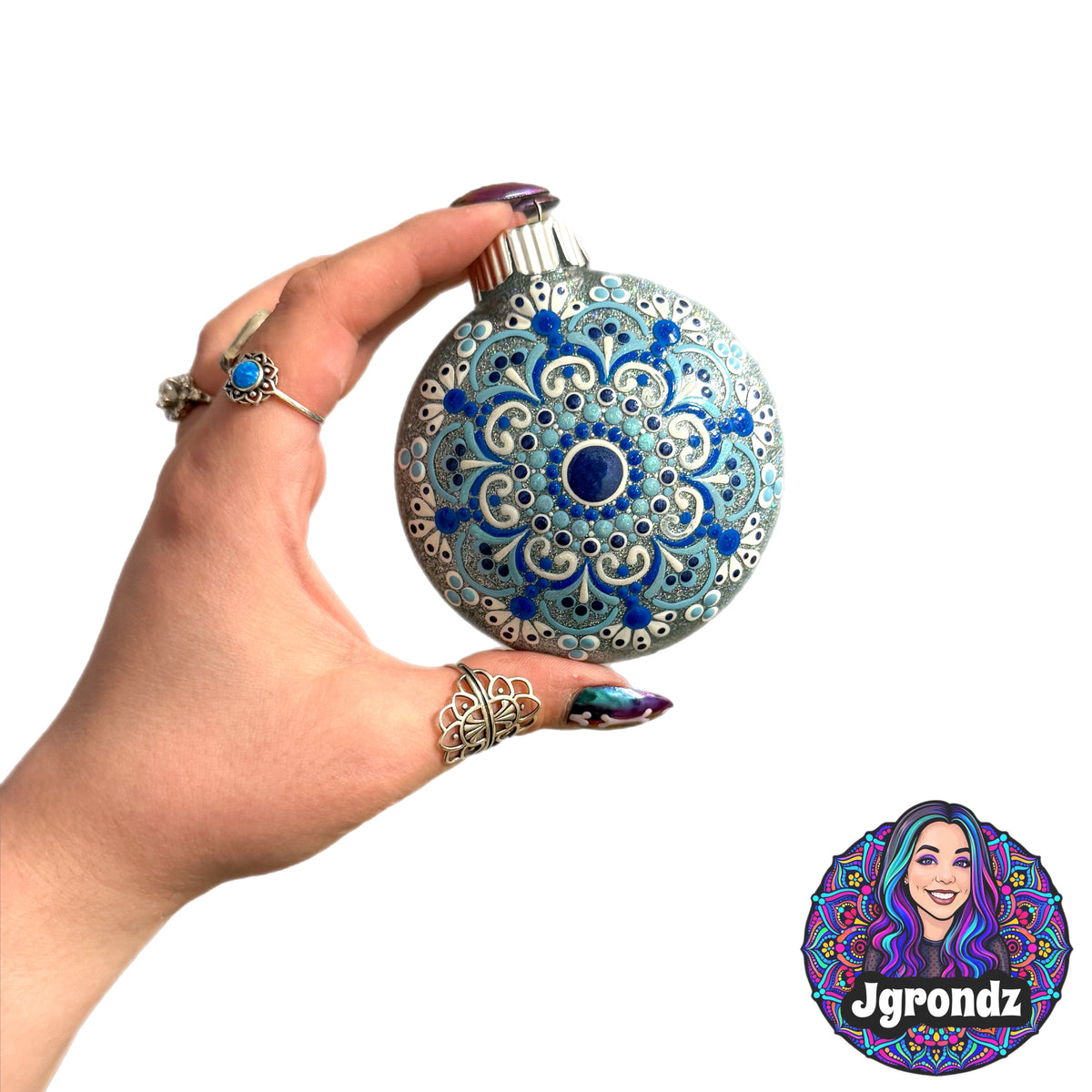 3” Mandala Ornament