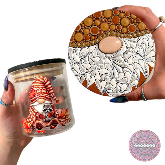 Fall Gnome Stash Jar