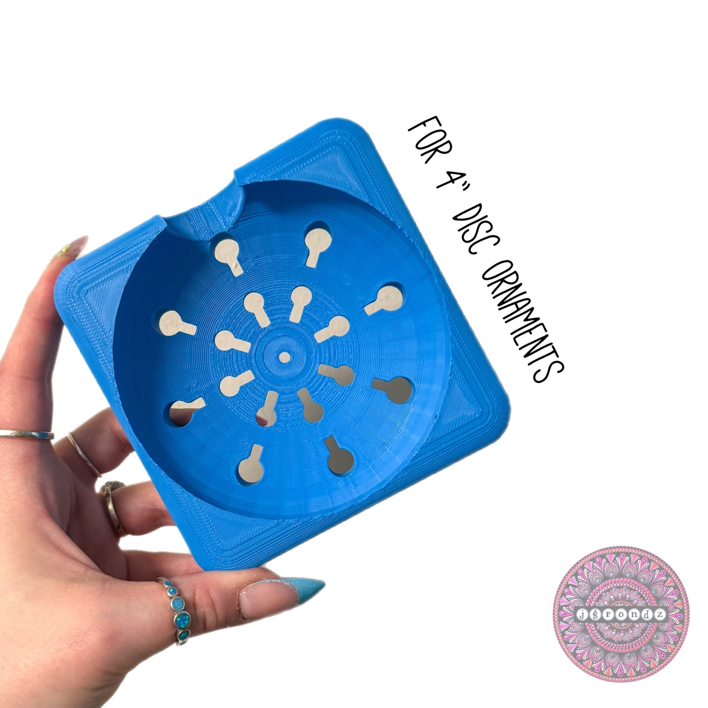 4” Disc Ornament Guideline Gage