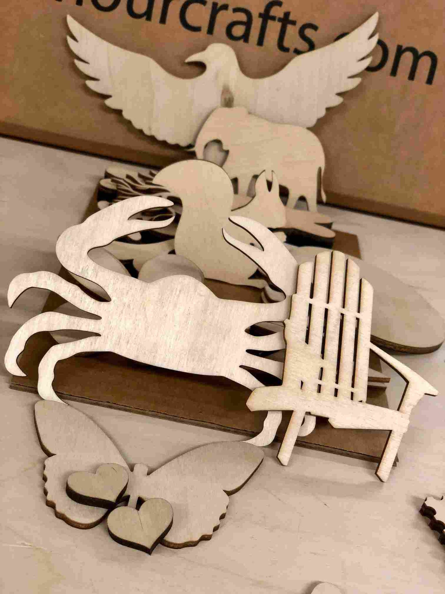 Mystery Craft Bag - 1LB Assorted Shapes