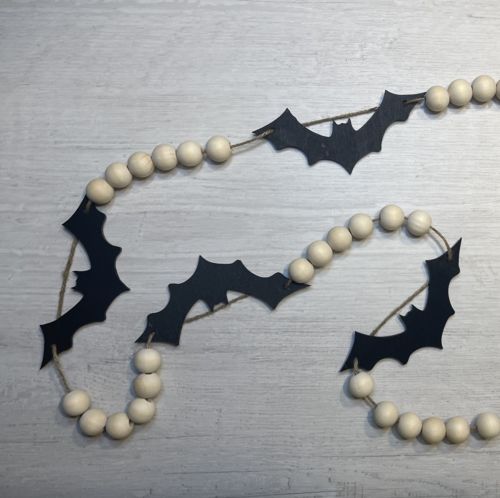 Unfinished Wood Bat Halloween Silhouette - Craft- up to 46" DIY