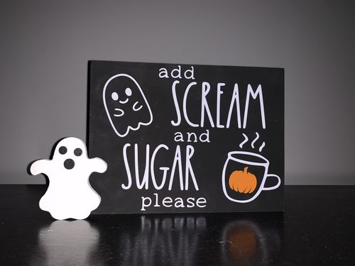 Unfinished Wood Ghost Shape - Halloween - Craft - up to 46" DIY