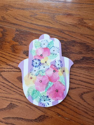 Unfinished Wood Hamsa Shape - Craft - up to 46" DIY